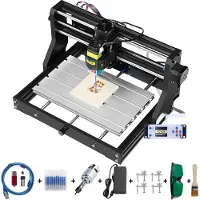 Vevor 500 mW CNC 3018 DIY graveermachine Pro 300x180x45mm graveermachine 3-assige minigraveermachine met GRBL-besturingskaart en offline controller