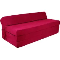 Viking Choice Opvouwbaar matras - 2 persoons - 200x120x10cm - bordeaux