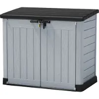 Keter Store It Out Max Opbergbox - 1200L - 145,5x82x125cm - Grijs/Zwart