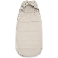 Lodger autostoel voetenzak teddy fleece ecru unisex | Maat: 0-36 mnd