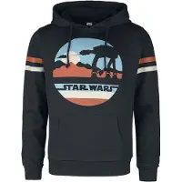 Star Wars - Disney Trui met capuchon - Planet Scarif - S tot 5XL - voor Mannen - zwart - Maat L
