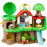 Sophie La Girafe Klorofil De School Speelset - Poppenhuis - Interactief Kinderspeelgoed - Met Callie de vogel, Lola de schildpad & Hugo de wasbeer - Vanaf 18 maanden - 13-Delig