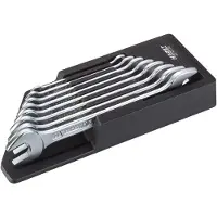 Hazet 450N/8RS Dubbele steeksleutelset 8-delig Sleutelbreedte (metrisch) 6 - 22 mm