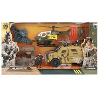 Toi-Toys Toi Toys Speelset XXL Jeep + Helikopter Multi multi Kunststof Toi-Toys