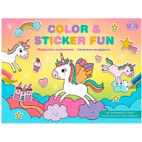 Deltas Color & Sticker Fun - Magische eenhoorns