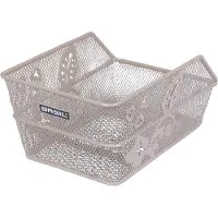 Basil Cento Flower S fietsmand 31 x 21 x 0 - nude metallic