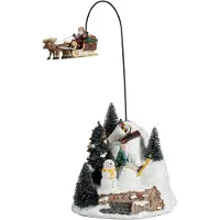 Luville Flying Santa b/o l16xb17xh15,5 cm
