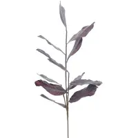 Hortus Kunsttak magnolia leaf red, 99 cm