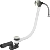 Hotbath Archie AR133 badafvoer met overloop en vulcombinatie RVS316