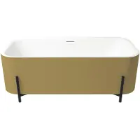 Zydra Vrijstaand ligbad aura 75x170 cm oro