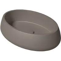 Zydra Waskom elipse 60x42 cm moka