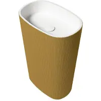 Zydra Vrijstaande waskom olympia 55x36 cm oro
