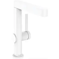 Hansgrohe Eengreeps wastafelmengkraan FINORIS 230 met draaibare uitloop, matwit