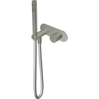 Hotbath Stopkraan buddy inbouw met handdouche geborsteld nikkel