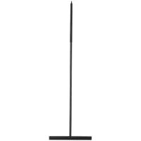 Sealskin Vloerwisser Deluxe RVS 40 cm Mat Zwart (incl. Flexibele Schroefhaak)