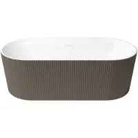 Zydra Vrijstaand ligbad olympia 170x80 cm moka