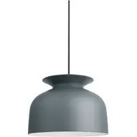 Gubi Hanglampe , Ronde, dimbare, Grijs, Woonkamer, Metaal, Designer