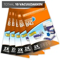 Pro Pakket Vacuumzakken voor Tuinkussens [Set 10 Vacuumzakken]