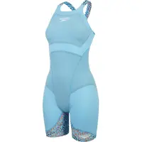Speedo Fs Lzr Ignite Kneeskin 1-Delig Badpak Blauw en Rood || Maat: 26 US