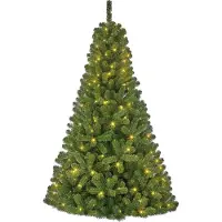 Black Box Kunstkerstboom Charlton Hangend Met 230 Lampjes Warm Wit D 127 H 185 Cm