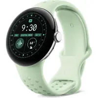 Google Pixel Watch 3 (45 mm), Actieve Sportband (45 mm, Silicone, L), Sporthorloges + Smartwatches
