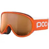 POC - Skibrillen - Pocito Retina Fluorescent Orange/Partly Sunny Light Orange voor Unisex van Siliconen - Oranje