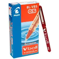 Pilot Pen BL-VB-5 Rood 12 Stuks