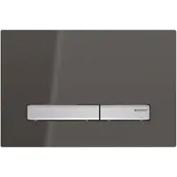 Geberit Bedieningsplaat sigma 50 df spiegelend rookglas