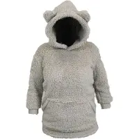 Unique living hoodie kids pippa chateau grey -50x70cm