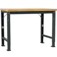 Manuflex werkbank Profi speciaal, tafelblad multiplex, 1250 x 700 mm, antraciet