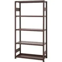 Ordo Insteekstelling planten of allround Flex - stalen - modulaire - B 1060 x D 435 x H 2000 mm - draagvermogen 1200 kg - poedercoating roestbruin