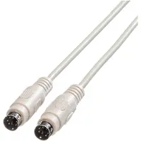 Secomp Premium Mini DIN 6-pins PS/2 datakabel / beige - 3 meter