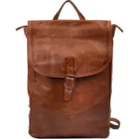 Bear design Cow Lavato Backpack cognac