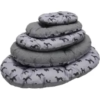 Rosewood All Seasons Hondenmatras XL 95 cm - Omkeerbaar Hondenkussen - Wasbaar - Grijs