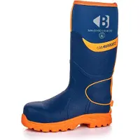 Buckbootz Bbz8000 S5 Werklaars Blauw/oranje | Maat: 38