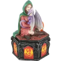 Something Different - Dragon Friendship Fall Box by Anne Stokes Decoratieve opbergdoos - Multicolours
