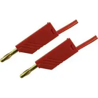 Hirschmann Test & Measurement MLN 25/2,5 RT Meetsnoer Banaanstekker 4 mm Banaanstekker 4 mm 25.00 cm Rood 1 stuk(s)