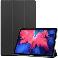 Ntech Hoes Geschikt voor Lenovo Tab P11 Pro hoes - Hoes Geschikt voor Lenovo Tab P11 Pro bookcase Zwart - Trifold tablethoes smart cover - hoes Hoes Geschikt voor Lenovo Tab P11 Pro 11.5 inch - Ntech