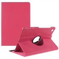 Ntech Hoes Geschikt voor Samsung Galaxy Tab A8 (2021) hoes - Hoes Geschikt voor Samsung Galaxy Tab A8 (10.5 inch) draaibare hoes - Pink