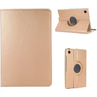 Ntech Hoes Geschikt voor Samsung Galaxy Tab A8 hoes – Hoes Geschikt voor Samsung Galaxy Tab A8 (2021 / 2022) hoes – 360° draaibaar tablethoes – Goud