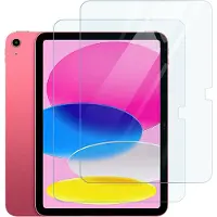 Ntech Screenprotector Geschikt voor iPad 2022 gehard Glas (10,9 inch) Tempered Glass 2 Stuks