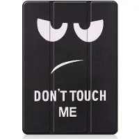 Ntech Hoes geschikt voor Apple iPad 10.2 inch 2019 / 2020 hoes Smart Tri-Fold Hoesje - Quote - Zwart