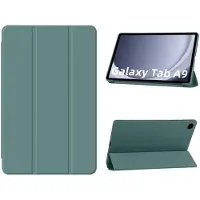 Ntech Hoes Geschikt voor Samsung Galaxy Tab A9 hoes – tri-fold bookcase met auto/wake functie - 8,7 Inch – Pine Groen