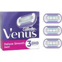 Gillette venus 10x Scheermesjes Deluxe Smooth Swirl 3 stuks