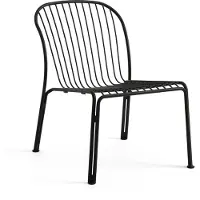&tradition Thorvald Outdoor Lounge Zijstoel SC100 Warm Black