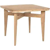 Gubi B-Table Uitschuifbare Eettafel Oak Matt Lacquered