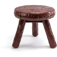 Seletti Milk kruk/bijzettafel bruin - 18601