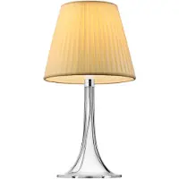 Flos Miss K Soft tafellamp Beige-transparante voet