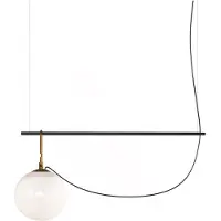Artemide nh S2 22 hanglamp zwart messing