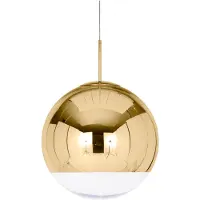 Tom Dixon Mirror Ball hanglamp LED Ø50 cm Gold